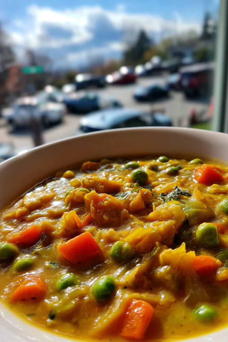 Smoky Split Pea Soup with Veg