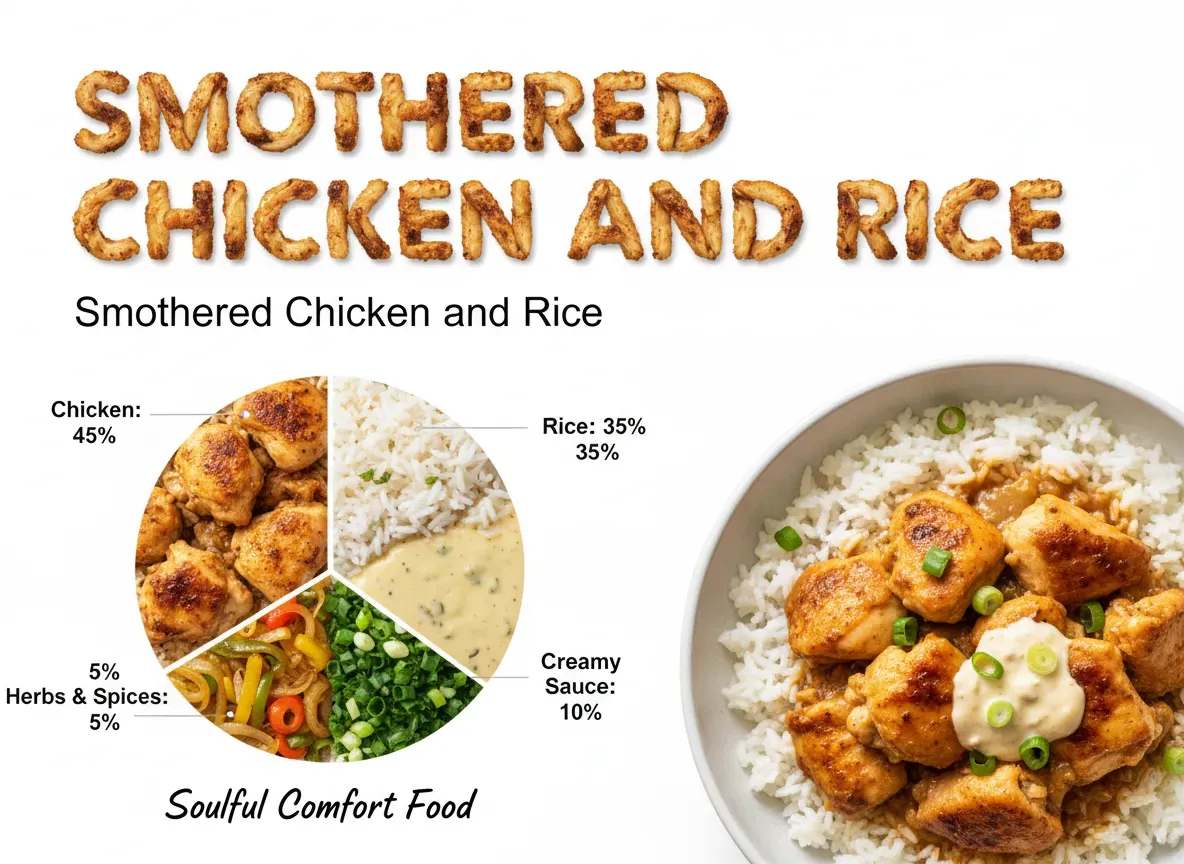 Smothered Chicken and Rice