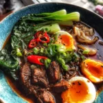 Spicy Soba Noodle Veggie Soup