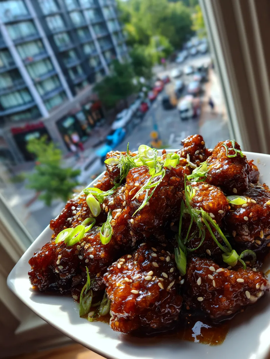 Sticky Sesame Chicken