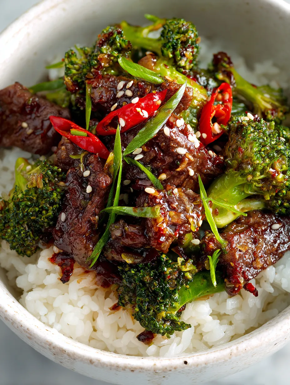 Sticky Teriyaki Beef & Broccoli Stir-Fry