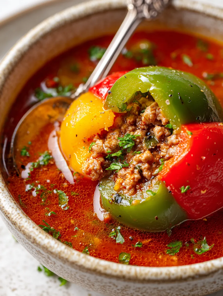 Stuffed Pepper Soup