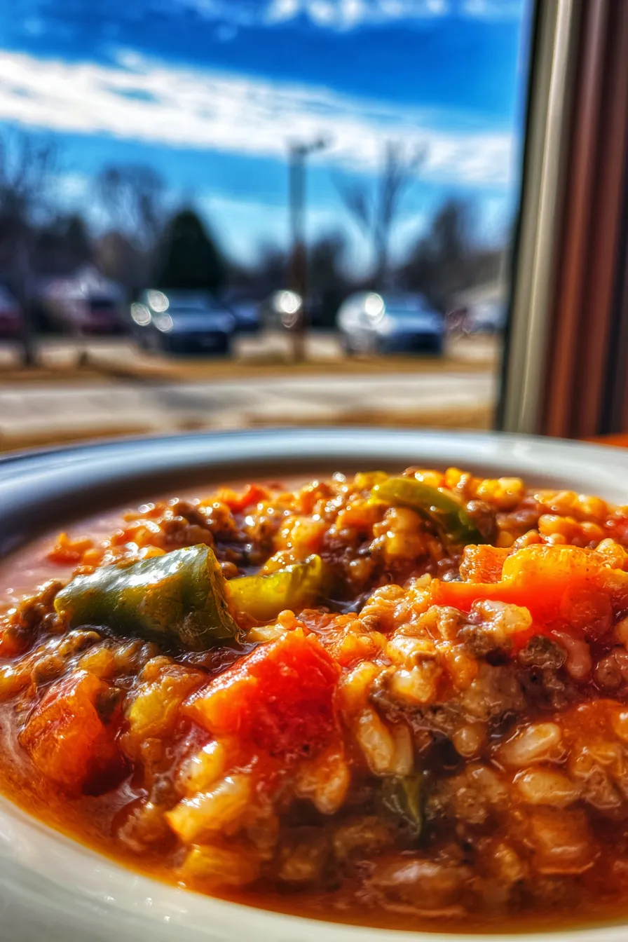 Stuffed Pepper Soup