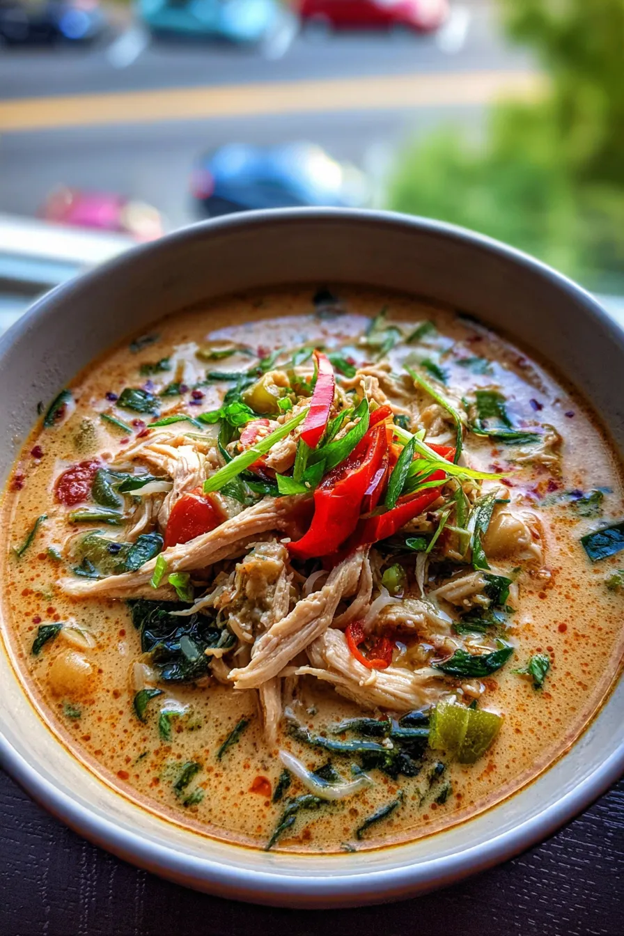 Thai Coconut Chicken Soup