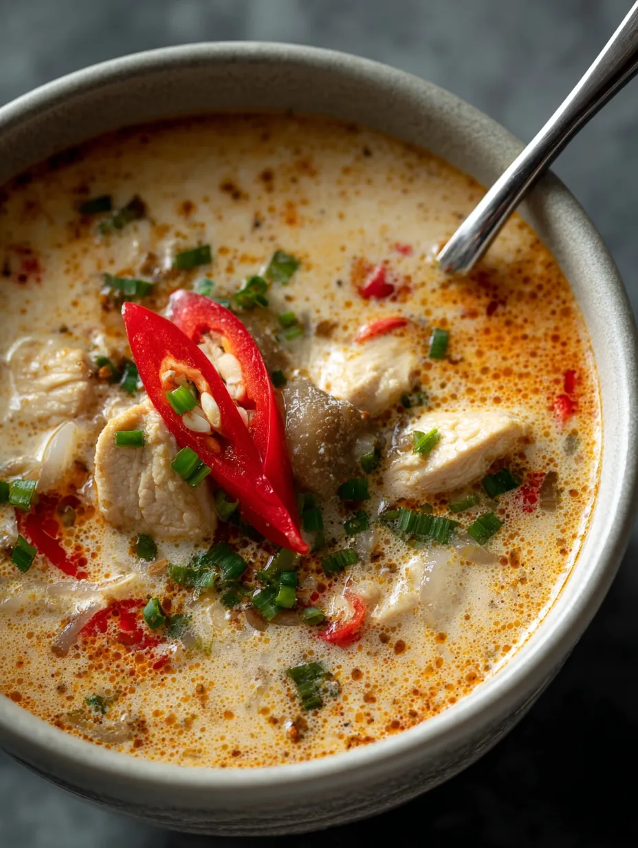 Thai Coconut Chicken Soup