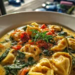 Tortellini Spinach Soup