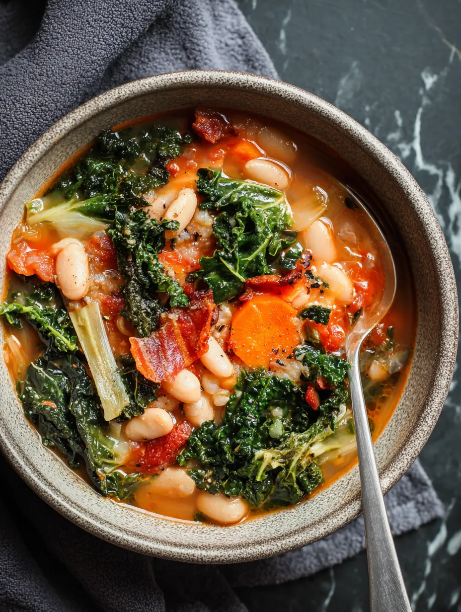 Tuscan White Bean and Kale Stew
