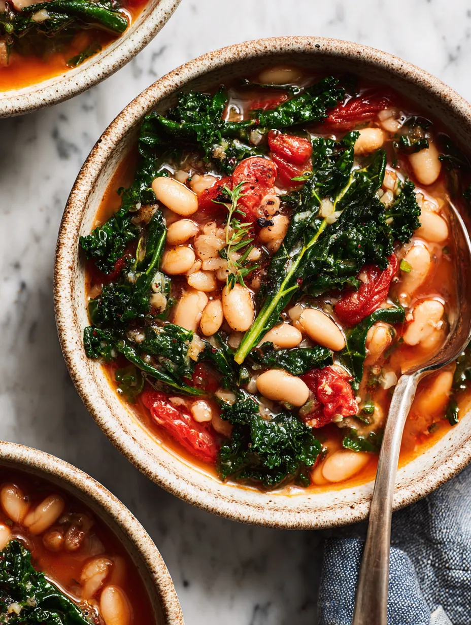 Tuscan White Bean and Kale Stew