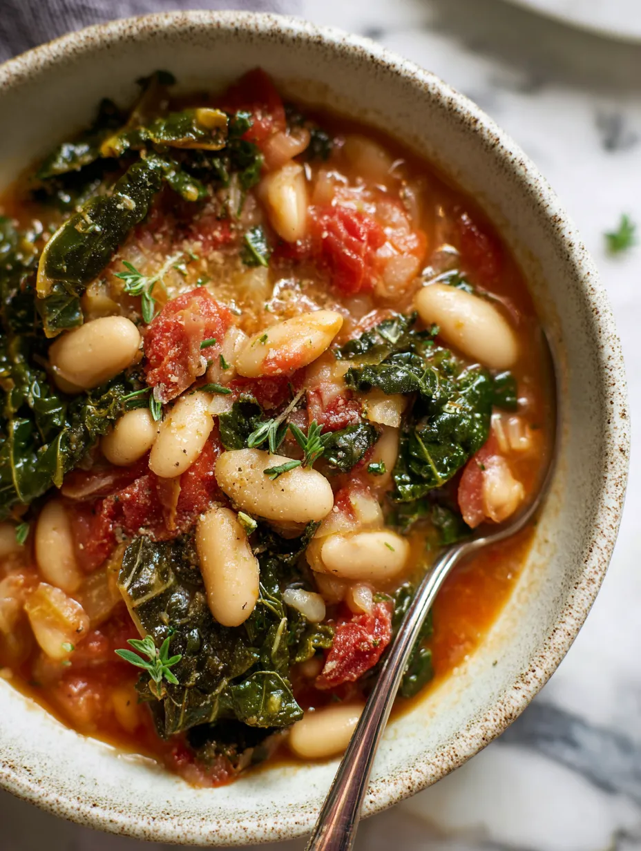 Tuscan White Bean and Kale Stew