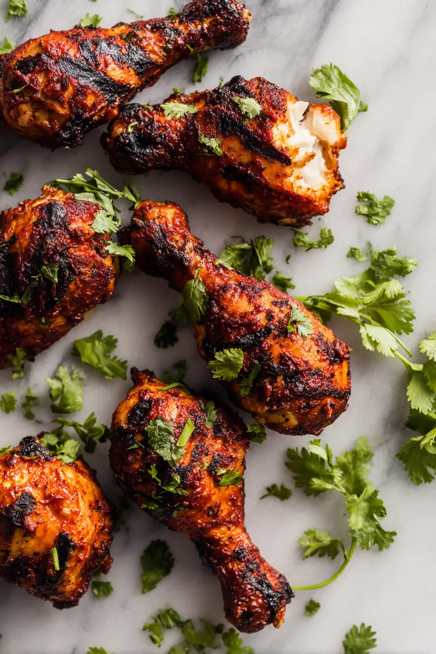 Air Fryer BBQ Chicken Drumsticks