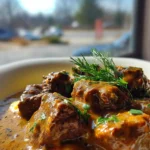 Air Fryer Beef Tips and Gravy