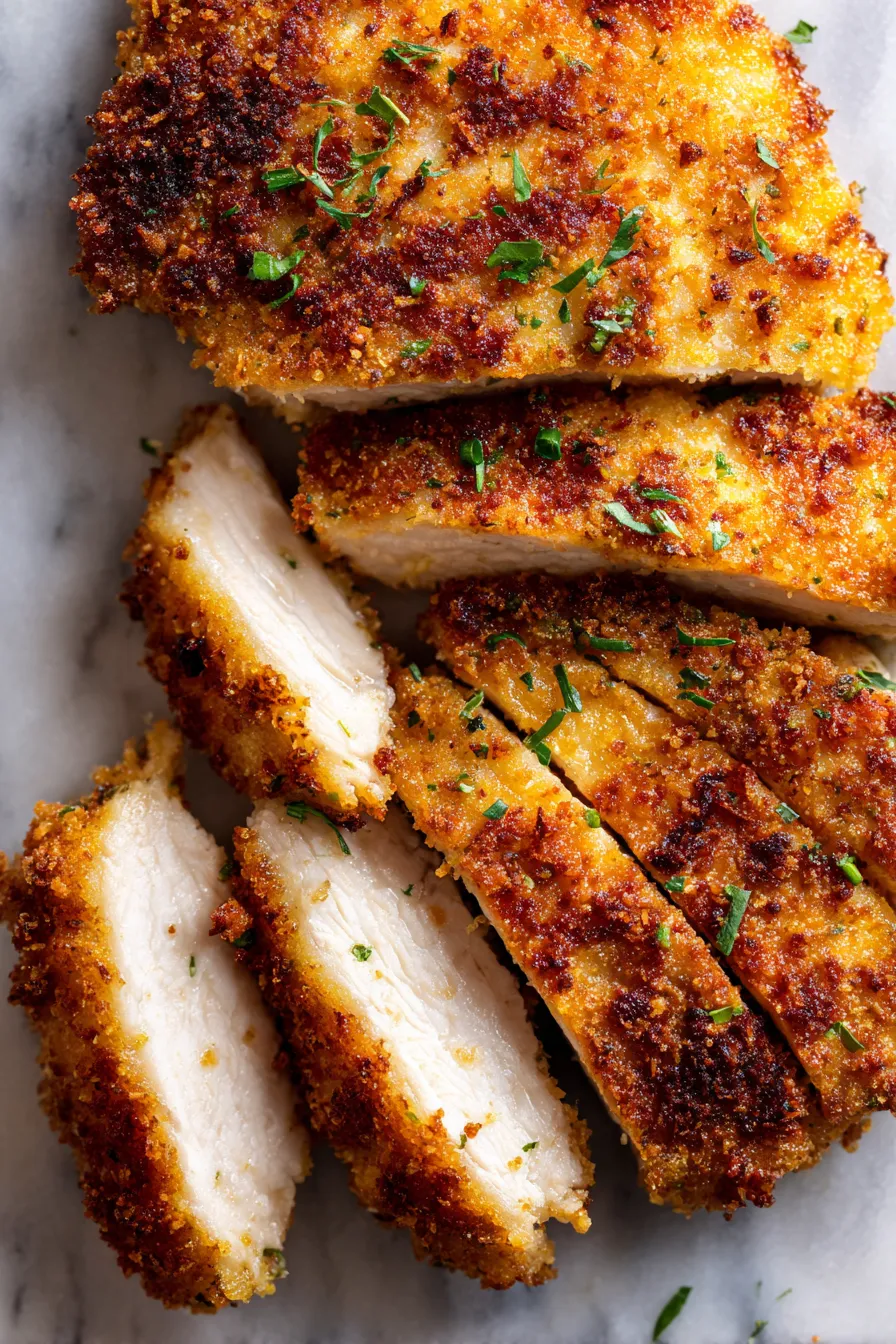 Air Fryer Chicken Cutlets Extra Crispy