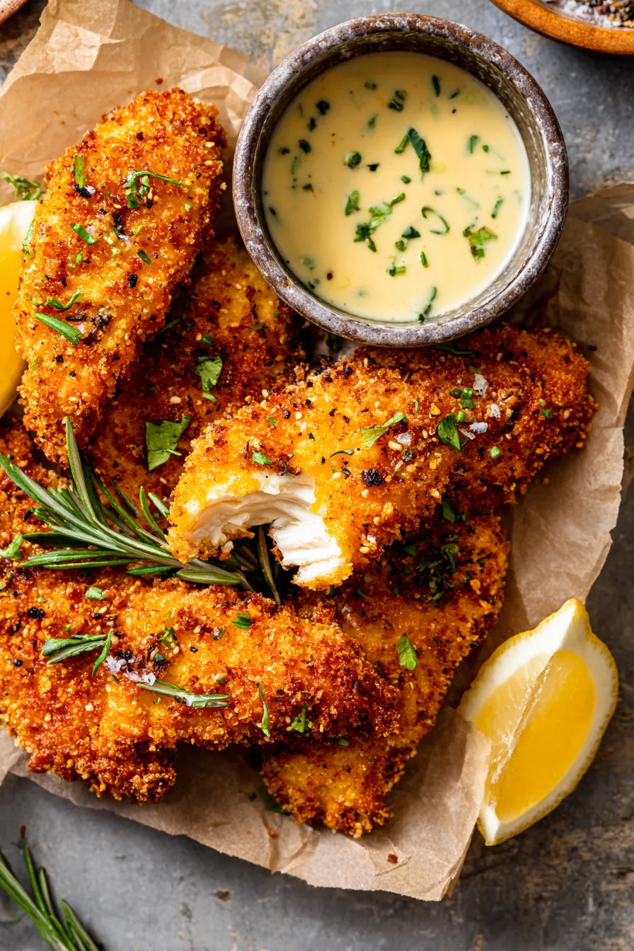 Air Fryer Crispy Chicken Tenders