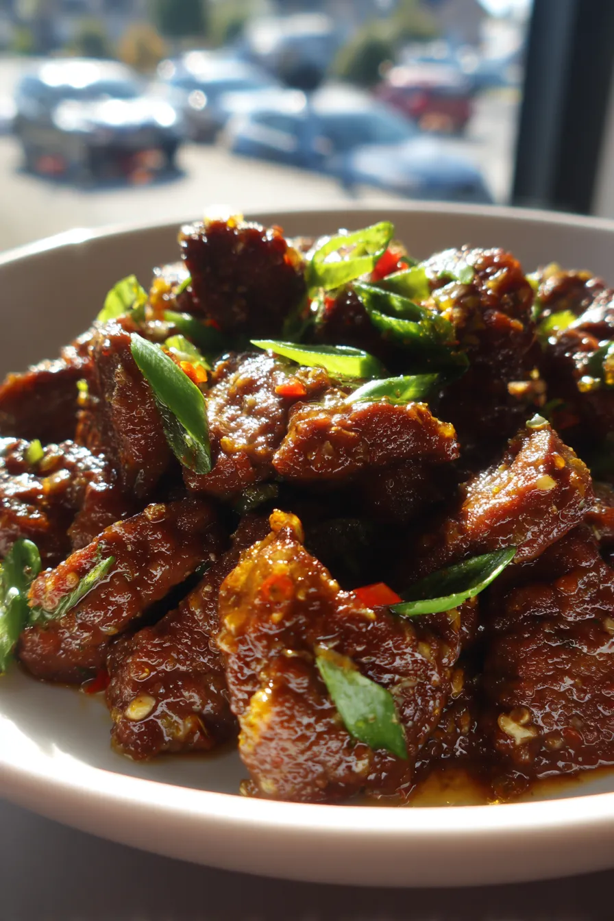 Air Fryer Korean Beef Bites