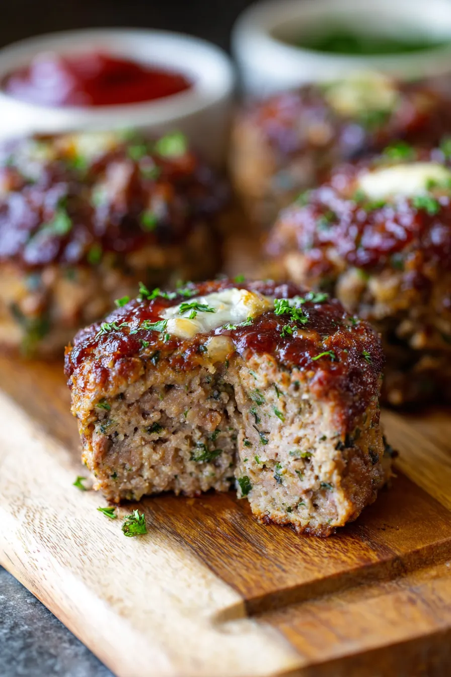 Air Fryer Meatloaf Mini Loaves