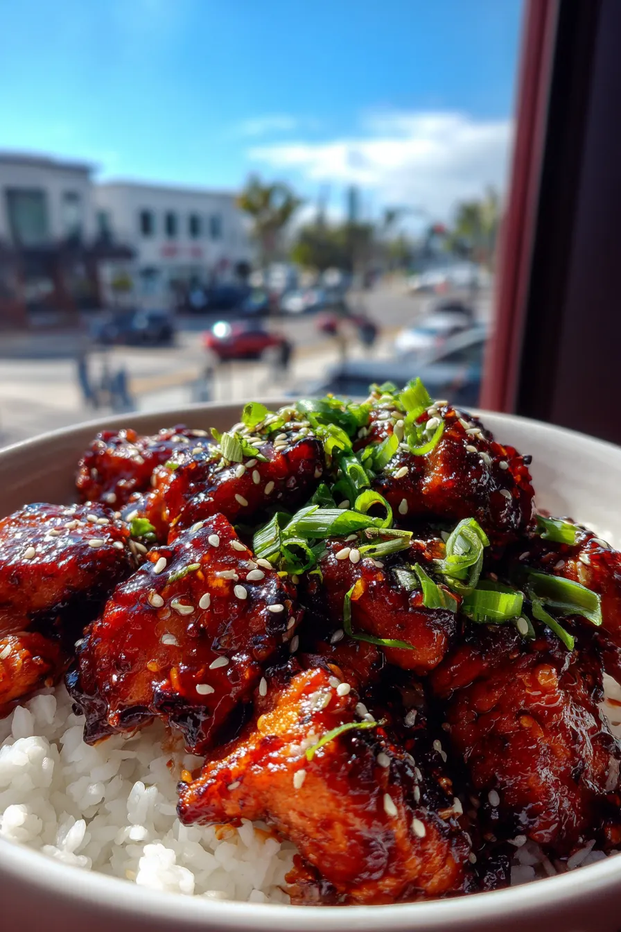 Air Fryer Teriyaki Chicken