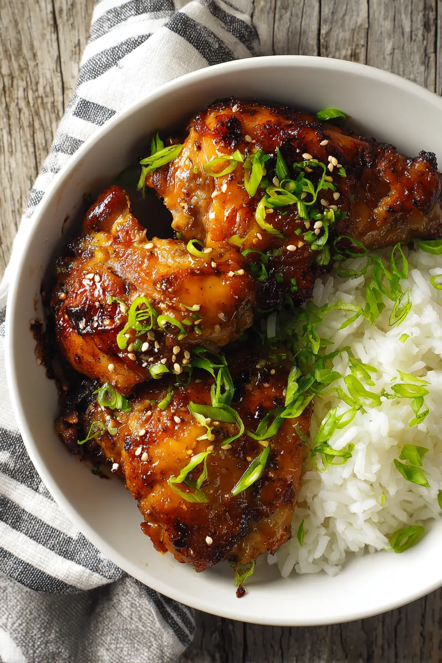 Air Fryer Teriyaki Chicken
