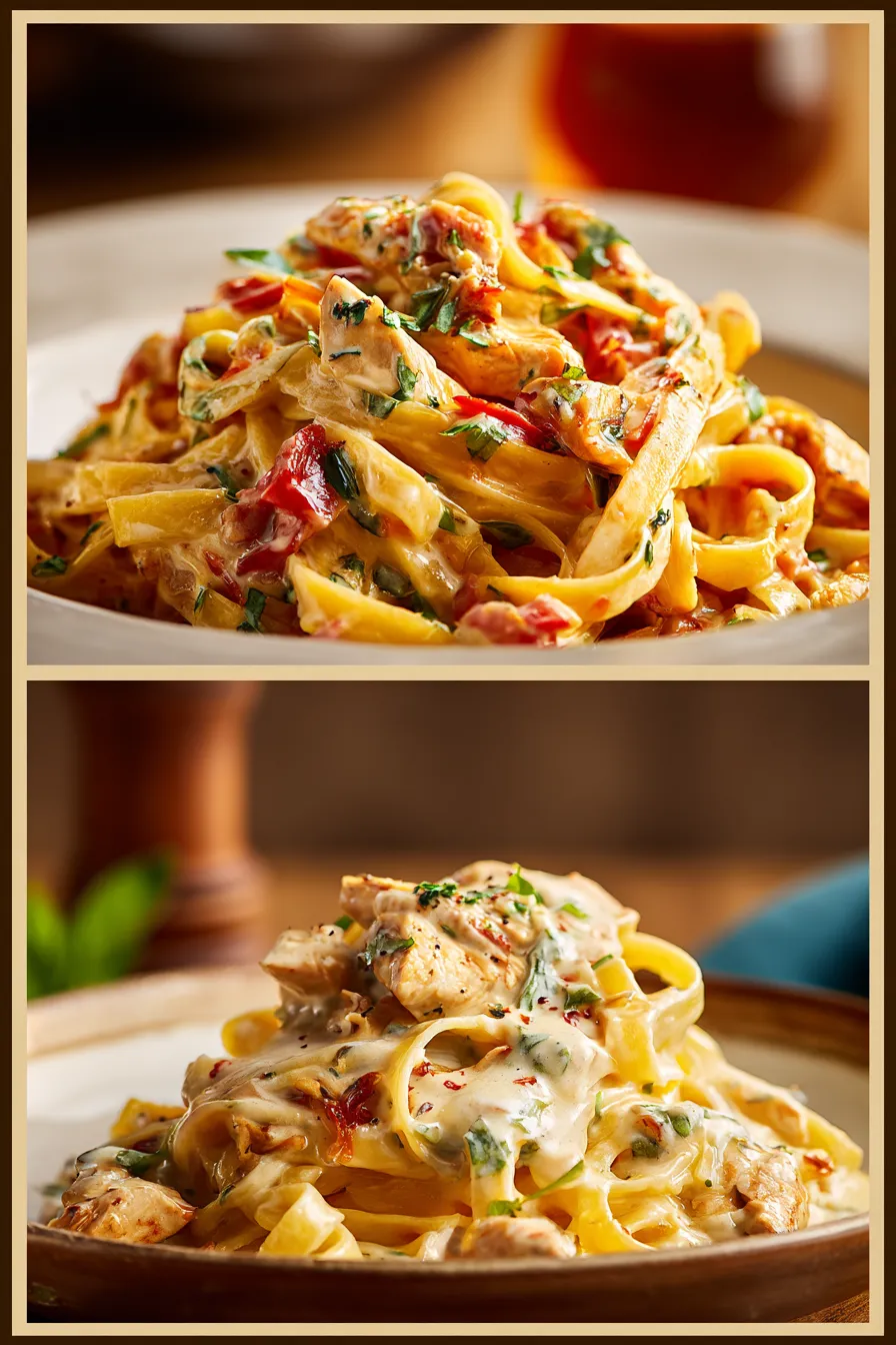 Asian Style Garlic Chicken Noodles