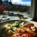 Balanced Healthy Chicken Dinner