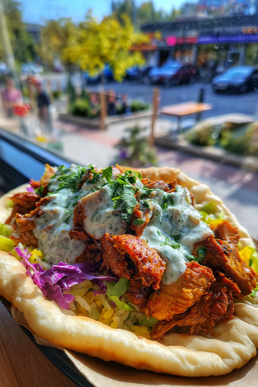 Chicken Shawarma with Garlic Sauce