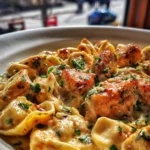 Cowboy Butter Garlic Chicken Tortellini