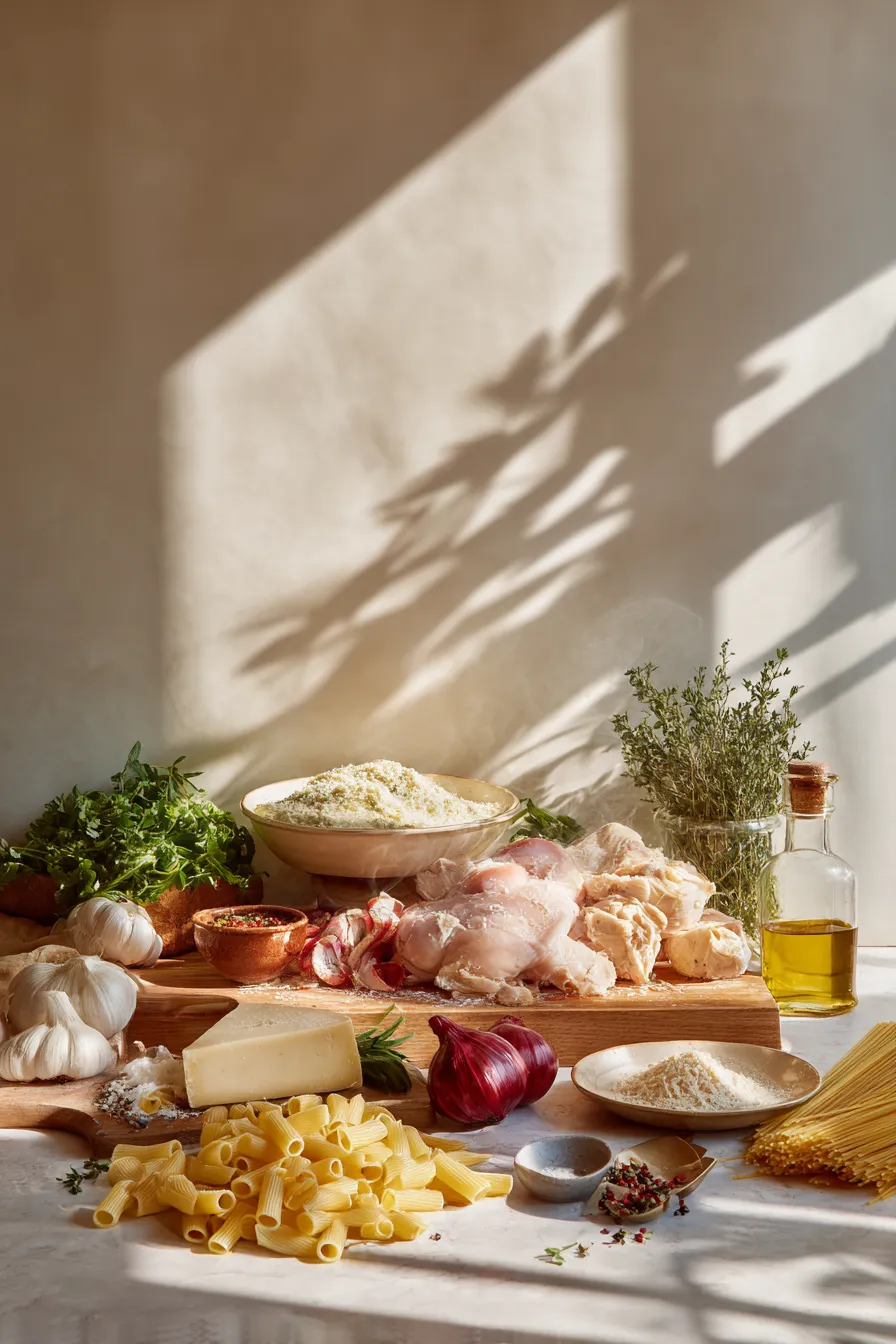Creamy Cajun Chicken Rigatoni