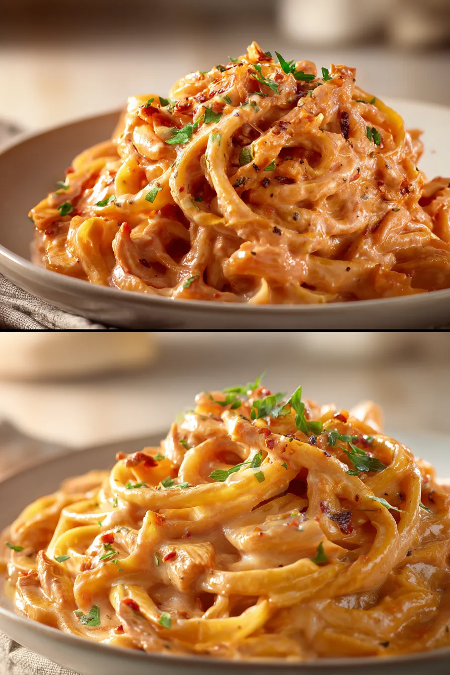 Creamy Tomato Garlic Pasta