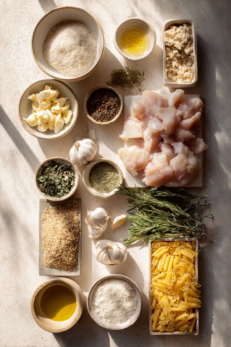 Fast Sticky Garlic Chicken Dinner