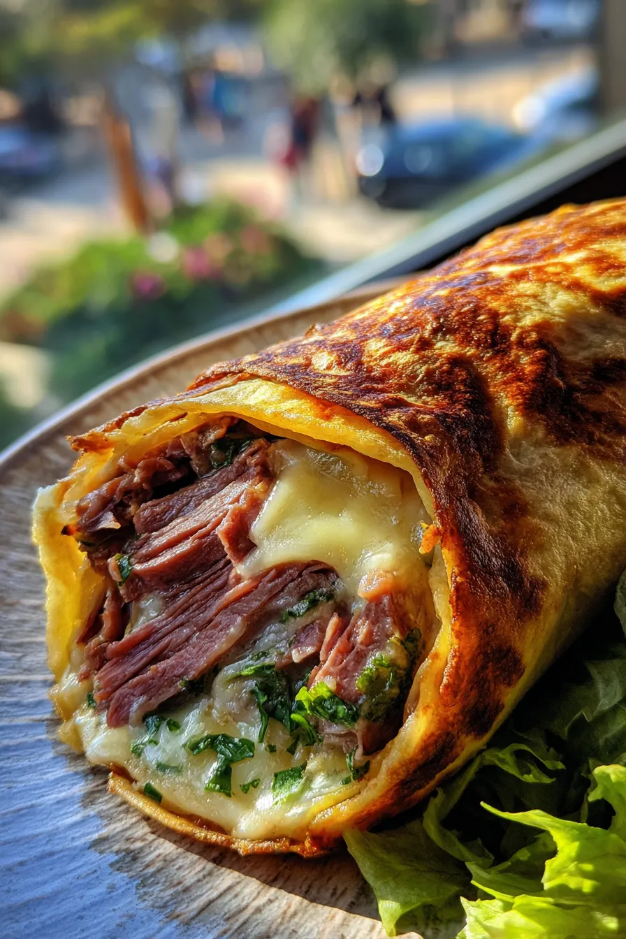 French Dip Tortilla Roll Ups