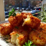 Gooey Fried Cheese Bites