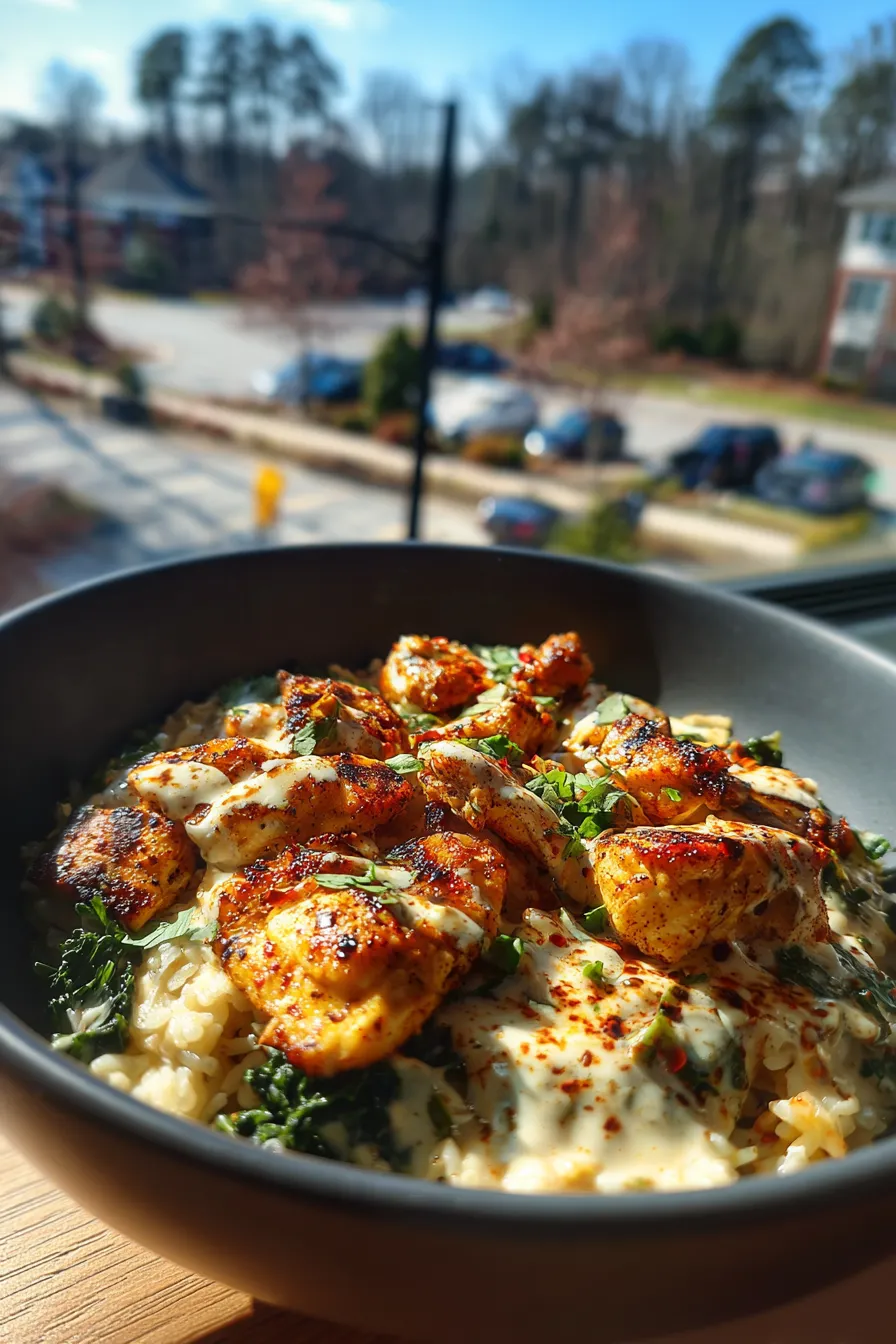 Healthy Chicken Dinner Bowls