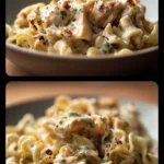 Quick Sticky Chicken Noodle Bowl