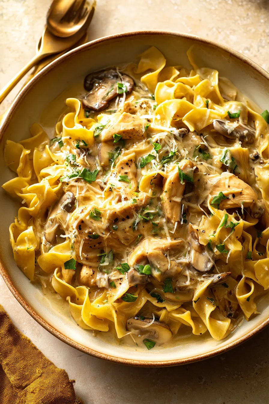 Quick Sticky Chicken Noodle Bowl