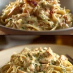 Sticky Garlic Chicken Noodles