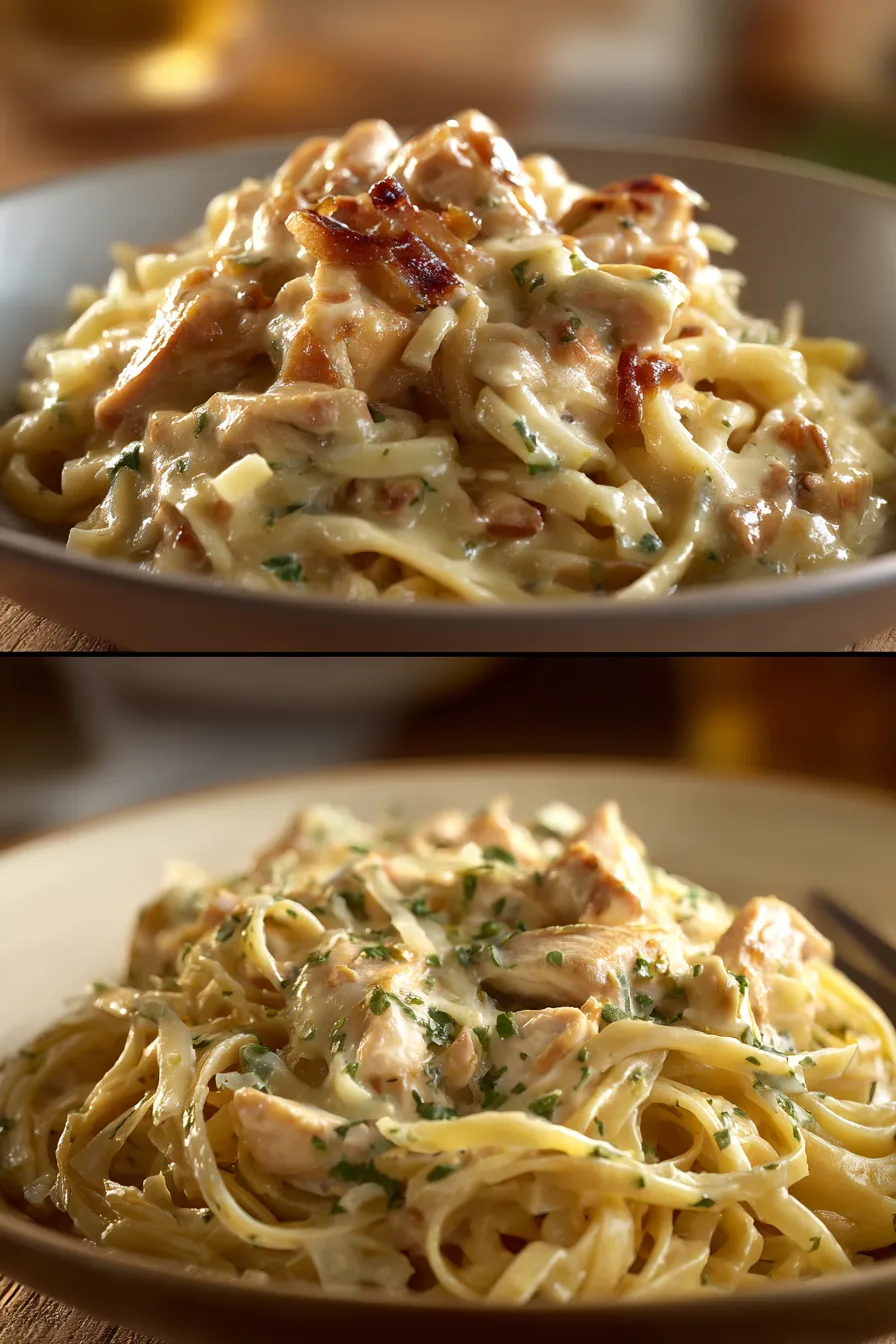 Sticky Garlic Chicken Noodles