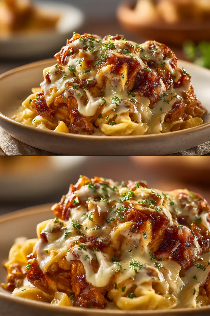 Takeout Style Sticky Chicken Dinner