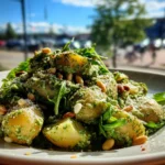 arugula pesto potato salad