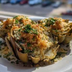 baked stuffed artichokes
