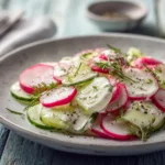 cucumber radish salad