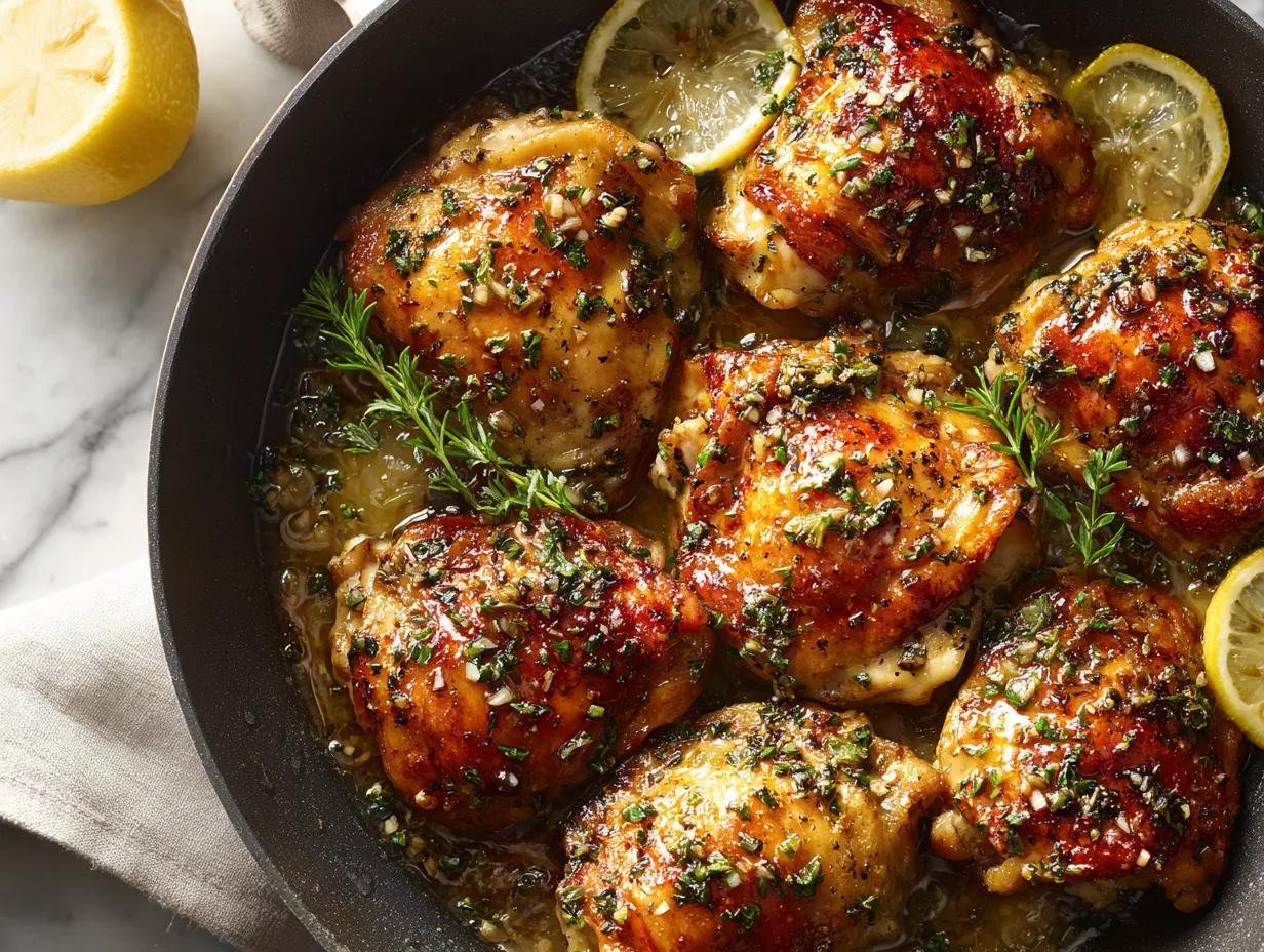Garlic Butter Chicken Thighs