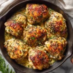 Garlic Parmesan Chicken Thighs