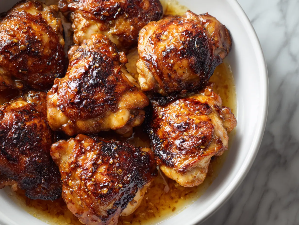 Honey Chipotle Chicken Thighs