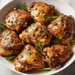 Honey Soy Chicken Thighs