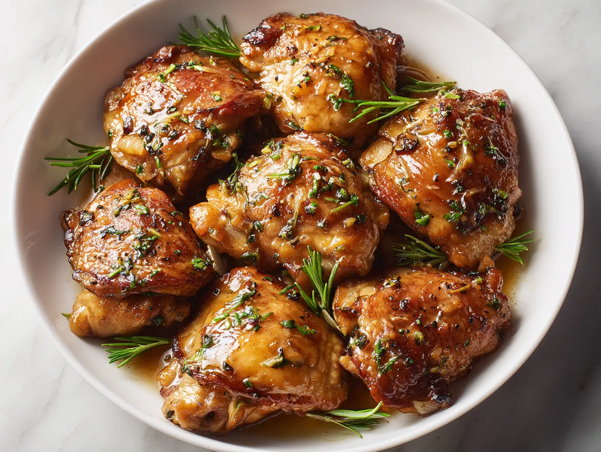 Honey Soy Chicken Thighs