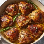 Maple Dijon Chicken Thighs
