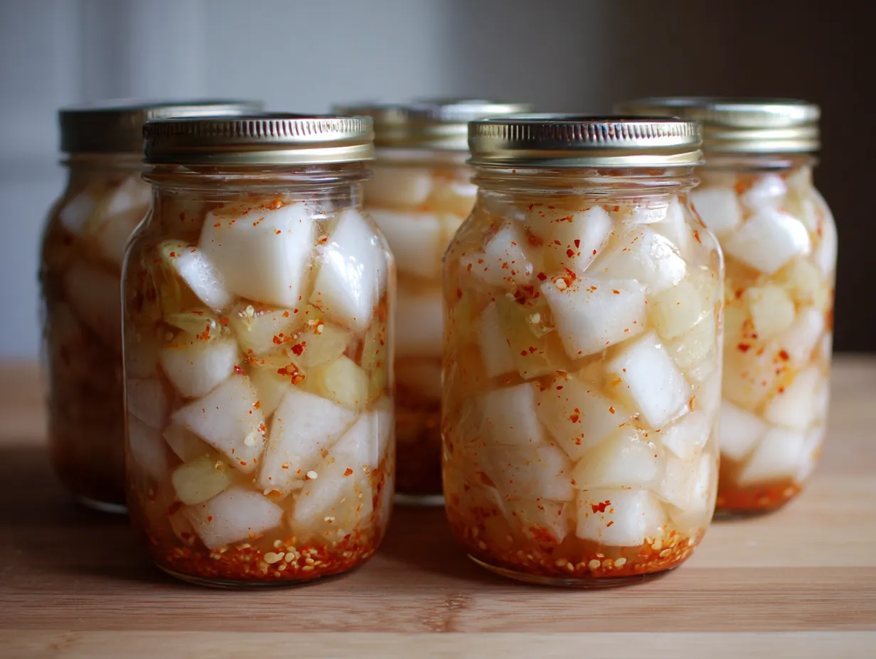 pickled daikon radish