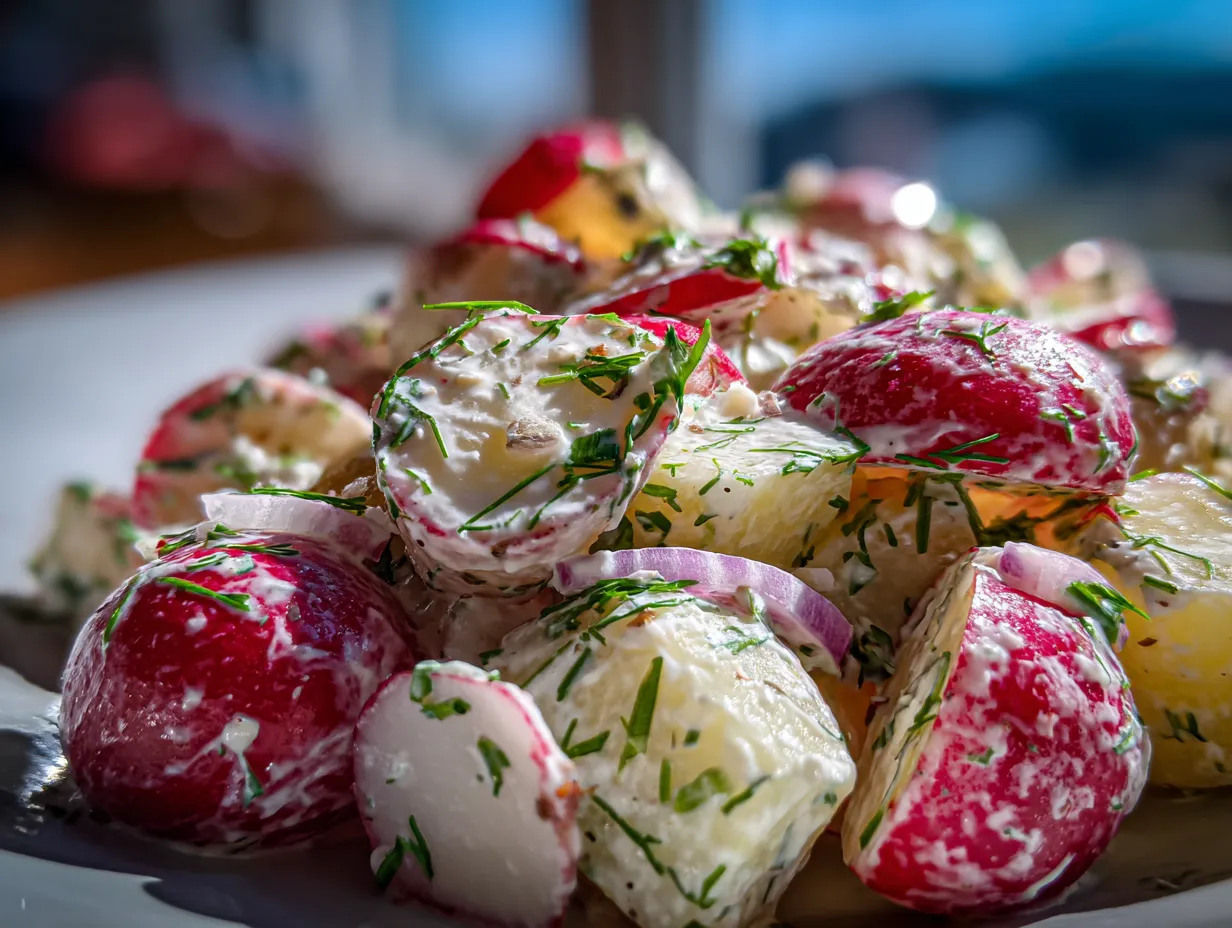 radish potato salad