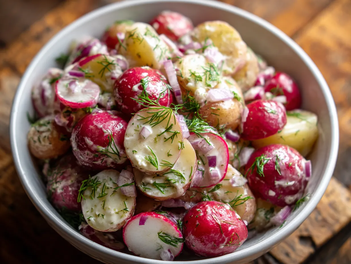 radish potato salad
