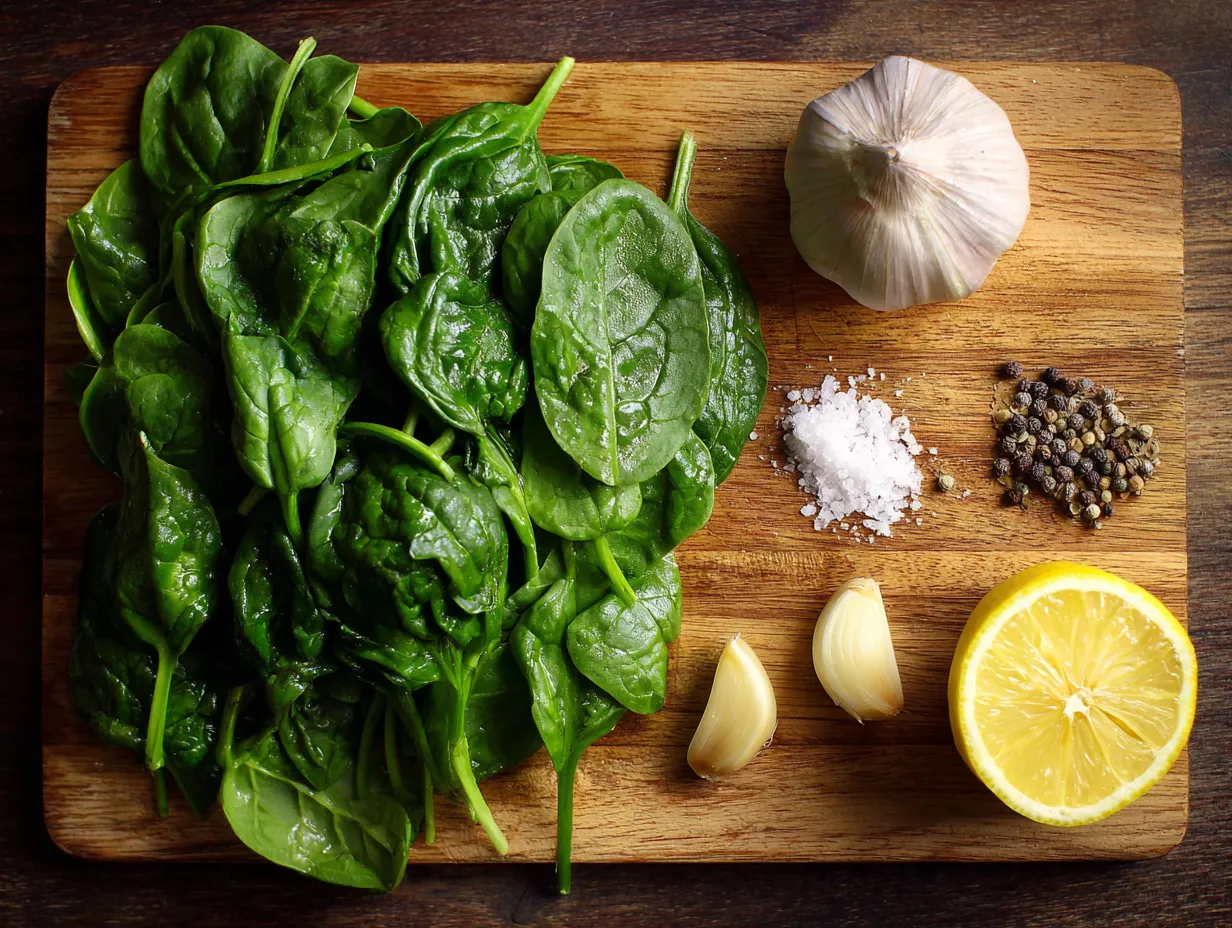 Sautéed Spinach recipe