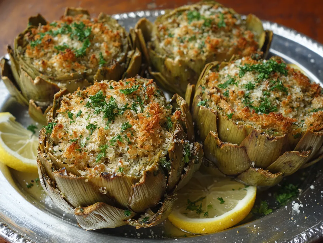sicilian stuffed artichokes
